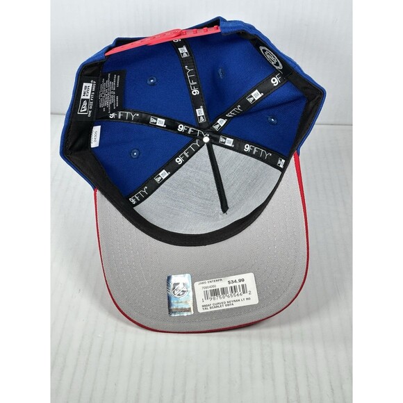 New Era 9FIFTY New York Rangers A-Frame NHL Adjustable SnapBack Hat Cap NWT - Picture 5 of 5